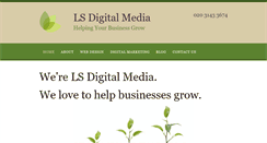 Desktop Screenshot of lsdigitalmedia.co.uk